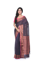 Handloom Benarasi Saree with Zari Border