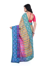 Exclusive Gujarati Stitch Tussar Saree