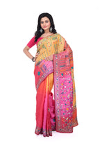 Exclusive Hand - Stitched Tussar Saree