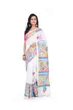 Cotton Kantha Saree with Exclusive Border & Pallu